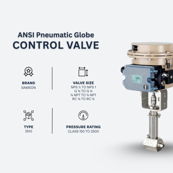 Samson 3510 microflow valve flow pressure control ANSI 600x600