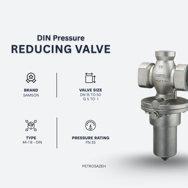 Samson type 44 1 b pressure reducing valve din 600x600
