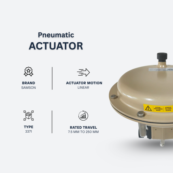 Samson type 3271 pneumatic actuator info 600x600